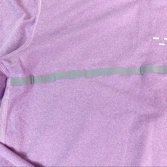 Champion zip front long sleeve violet pullover L - Picture 7 of 8